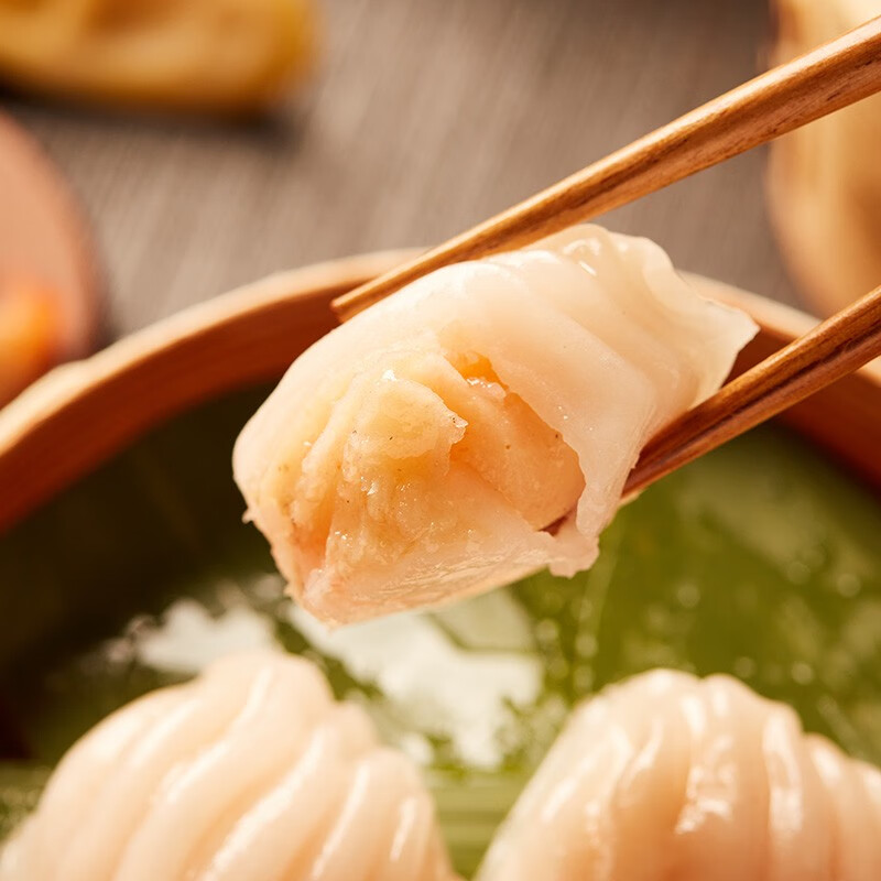 GUO LIAN國(guó)聯(lián)蝦餃皇廣式早茶港式點(diǎn)心早餐蝦仁水晶蝦餃快手菜200g 8只裝 冬筍蝦餃200g*6盒(1.2kg)