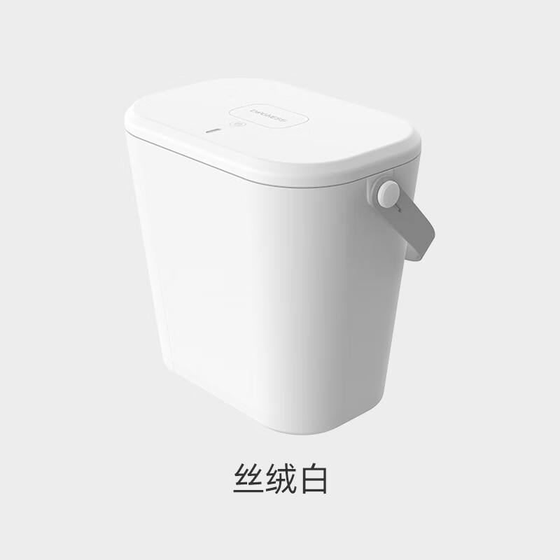 多尼斯（DOGNESS）S01貓糧真空儲糧桶狗糧儲存桶干糧密封防潮智能避光收納桶 12L真空儲糧桶【絲絨白】