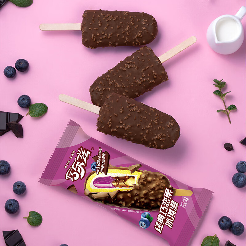 伊利巧乐兹支棒4口味冰淇淋2150g共30支/箱