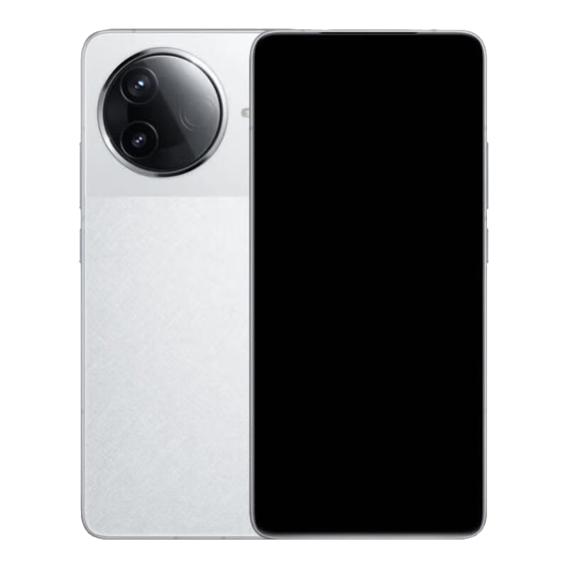 眛音 適用于紅米K80手機模型Redmi K80 Pro仿真模型機玩具拍攝道具柜臺展示可亮屏上交頂包測試機模 K80 Pro-【雪巖白】（玻璃屏幕） 黑屏版
