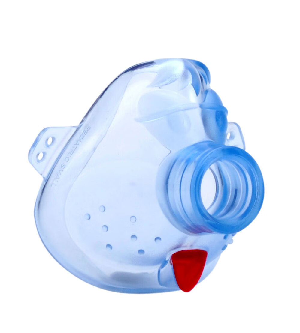 儿童储雾罐口鼻气雾剂给药器辅舒酮辅助给药儿童雾化吸入 卡通单面罩