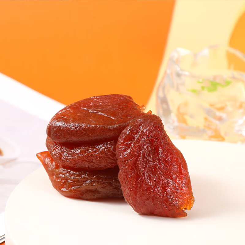 巨鹿县产巨说串枝红杏杏脯杏干蜜饯果脯酸甜软糯河北特产 2袋装