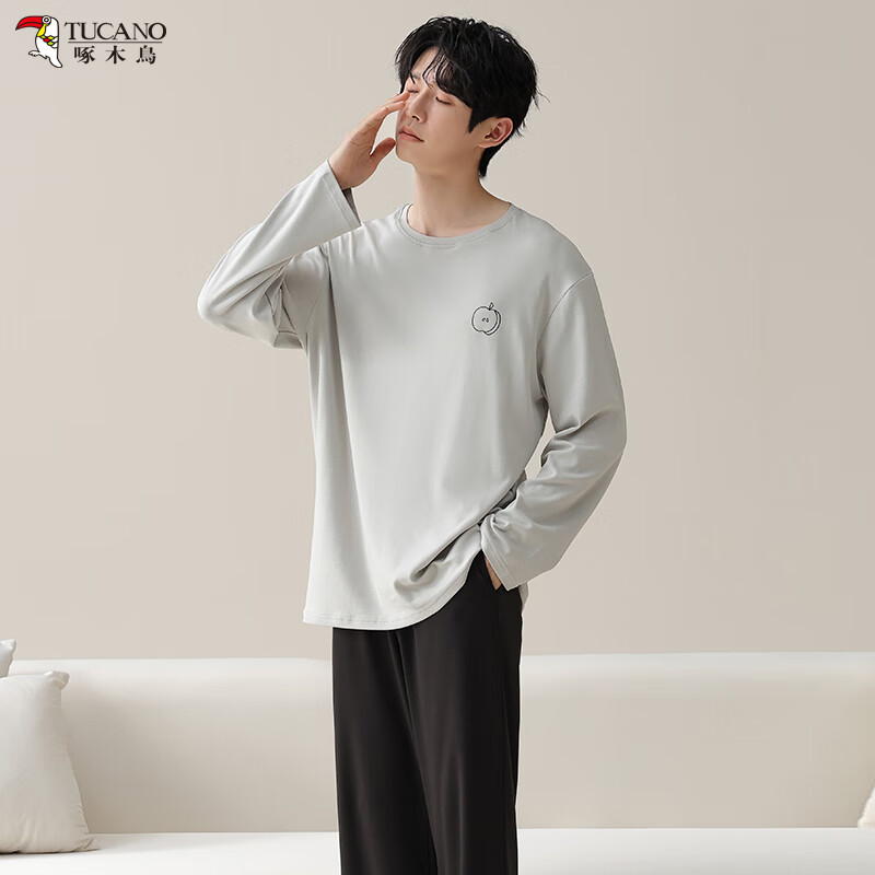 ��ľ��100%������˯��Ů���м�Լ������ͷ���䳤��ȫ�޼Ҿӷ�������װTJ 5269�� 3XL