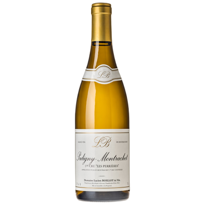 吕西安布瓦洛世家酒堡（Domaine Lucien BOILLOT & Fils）巴黎一级园干白葡萄酒2022法国勃艮第750ml