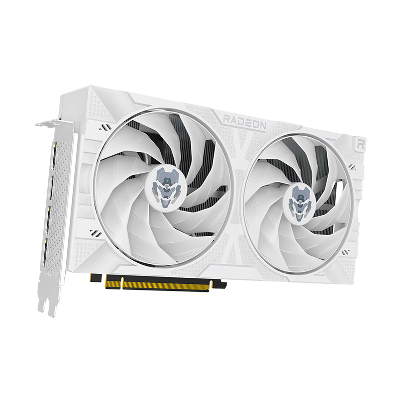 瀚铠（VASTARMOR）AMD Radeon RX 7650 GRE 白色合金 双风扇 8GB 电竞游戏台式机显卡 畅玩黑神话悟空/阿凡达/魔兽
