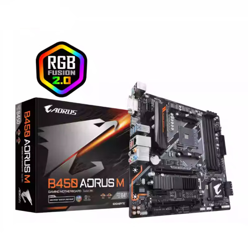 技嘉（GIGABYTE）盒装Gigabyte/技嘉B550M AORUS ELITE小雕B450M GAMING 技嘉B450 AORUS M