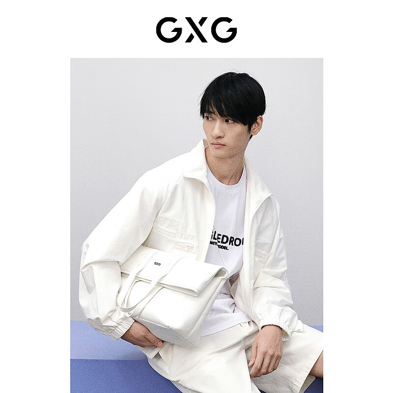 GXG��װ  �̳�ͬ���ɫ��������п� 2024�괺����ƷGFX1210019 ��ɫ S