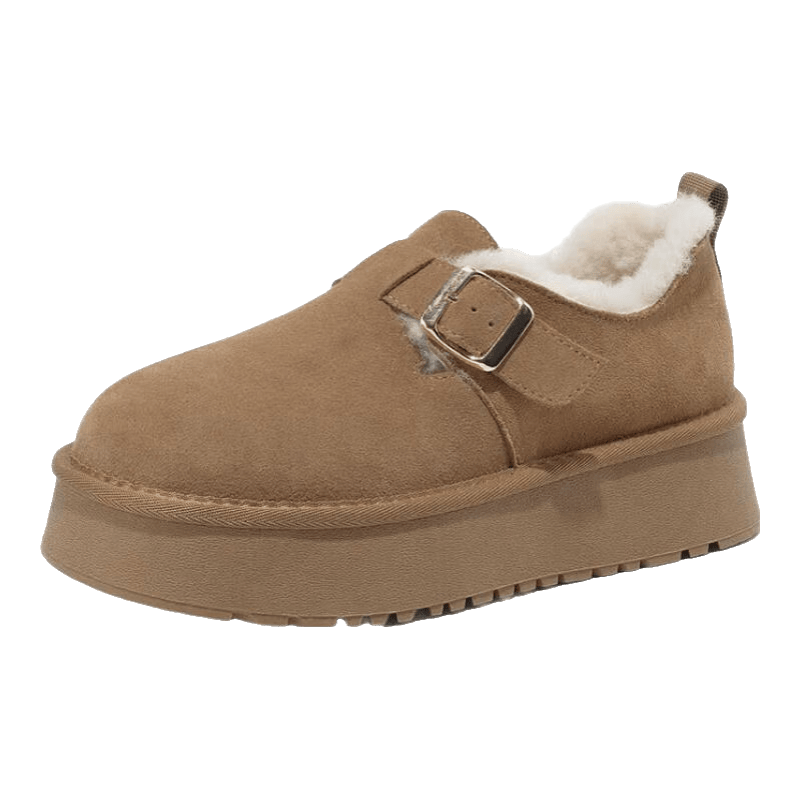 ���ڲ�����׿ʫ���ײ���Ь���ޱ�ůѩ��ѥŮ��2024�����¿��Ͳ�ٴ���Ь ��ɫ 36 (230mm) ��׼��