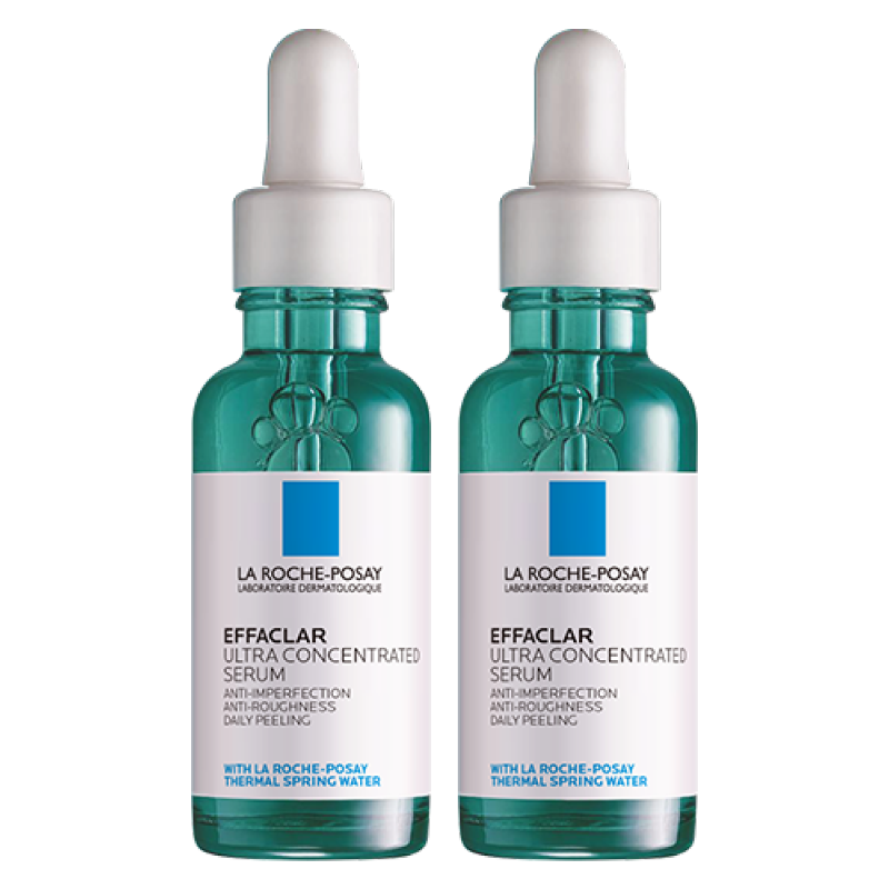 理肤泉【孙颖莎推荐】三酸精华30ml*2支装水杨酸祛痘去黑头618礼物
