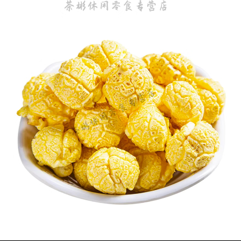 风鲜仓爆米花焦糖味永辉超市馋大狮爆米花原味/焦糖味180g罐装休闲小零 焦糖味*1罐