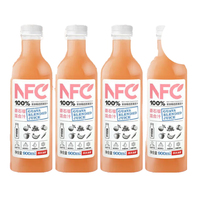 ũ��ɽȪ NFC���¹�֭ ��ʯ����֭ 900ml*3ƿ ���װ 39.9Ԫ(����ȯ)