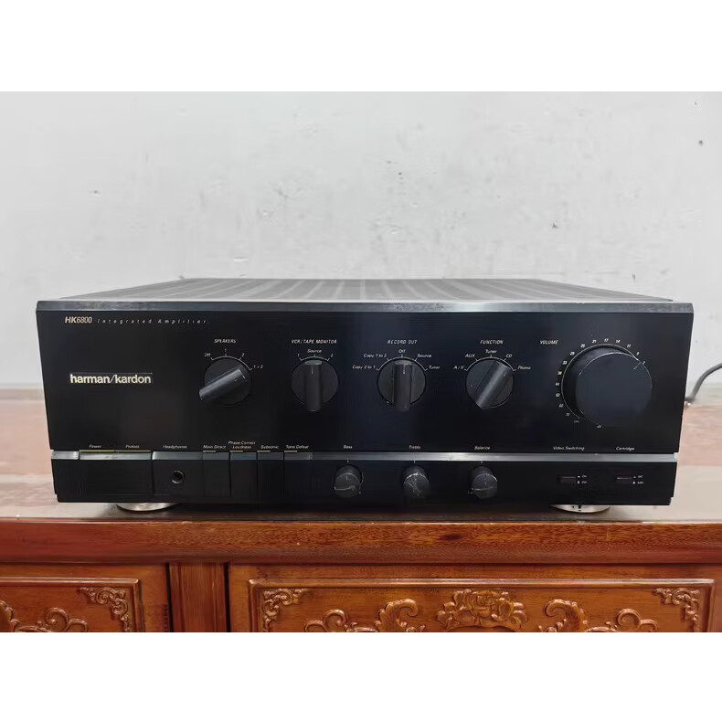 哈曼卡頓HK6800純功放機HiFi合并音樂功放8歐150瓦二手85新 二手85新
