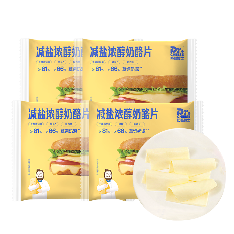 ���Ҳ�ʿ��Dr.Cheese����������Ƭ֥ʿƬ83g*4�� ��81%���� �߸Ƹߵ��� ��ͺ決ԭ��  71.82Ԫ��2��(��35.91Ԫ/��)