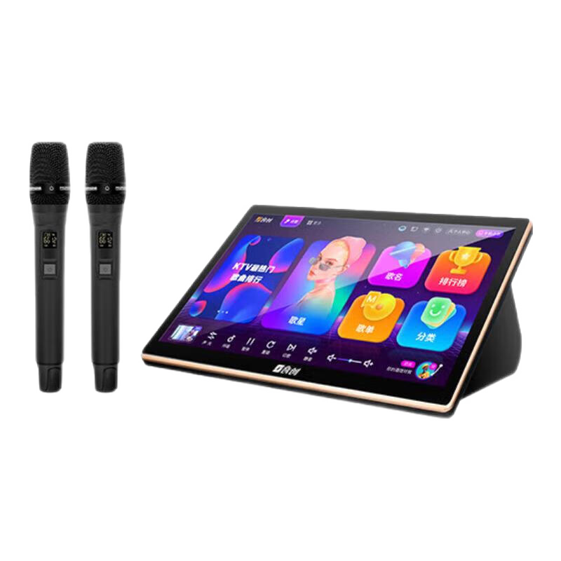 音創(chuàng)2025新款智能語音點歌機一體機 帶話筒麥克風(fēng) 家庭卡拉ok點唱機 雙系統(tǒng)點歌臺 高清電容屏 K歌設(shè)備 臺式18.5吋帶雙話筒 2T硬盤(拍前聯(lián)系客服確認(rèn)音響是否適用)