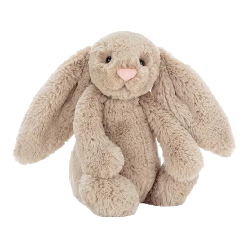 JELLYCAT英国Jellycat经典害羞系列米色邦尼兔毛绒玩具兔子玩偶安抚公仔 米色邦尼兔 31cm