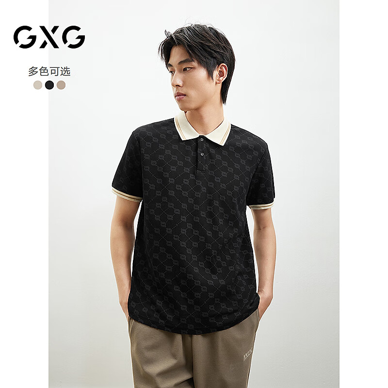 GXG��װ��ɫpolo��������ӡ�ļ���Ʒ#G24D242274 ��ɫ L 96.5Ԫ