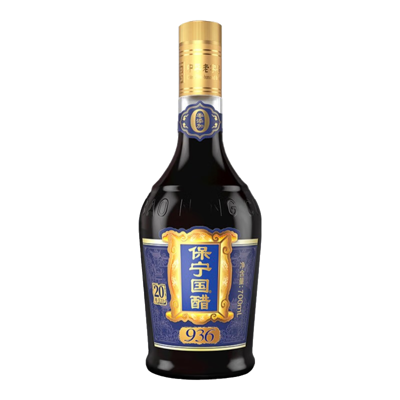 保寧(BAONING)醋936國(guó)醋四川特產(chǎn)6.2度手工老陳醋零添加糧食釀造食醋涼拌餃子醋 20年窖齡936國(guó)醋整件(6瓶)