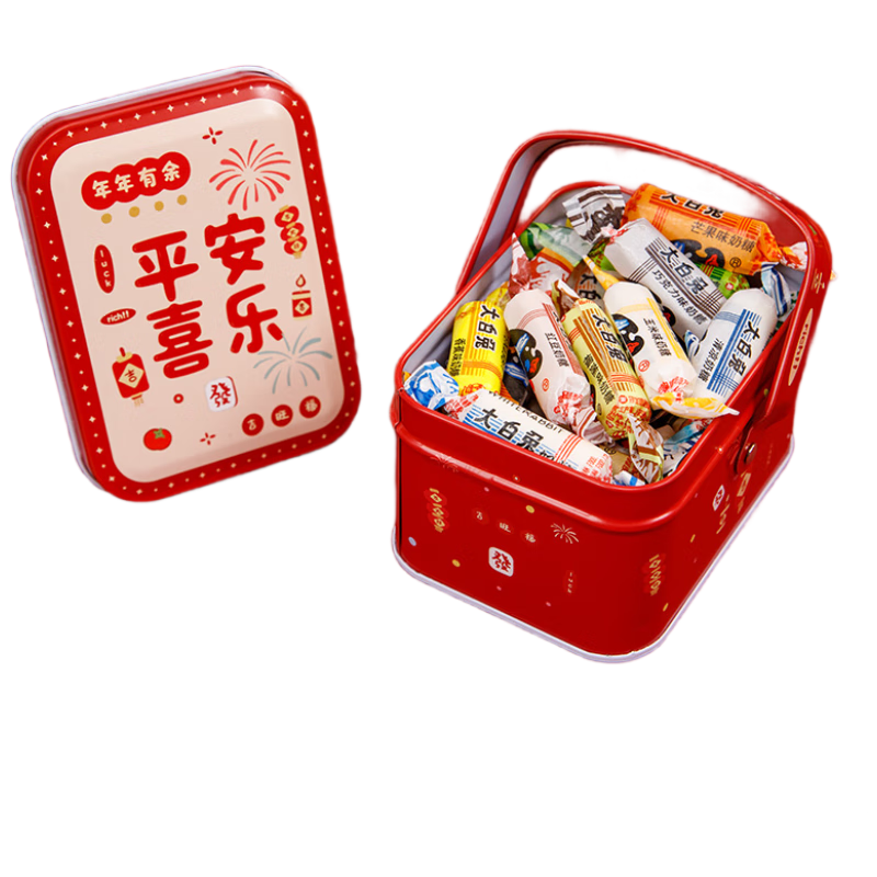 大白兔奶糖果礼盒装 多口味130g【平安喜乐】婚庆喜糖零食