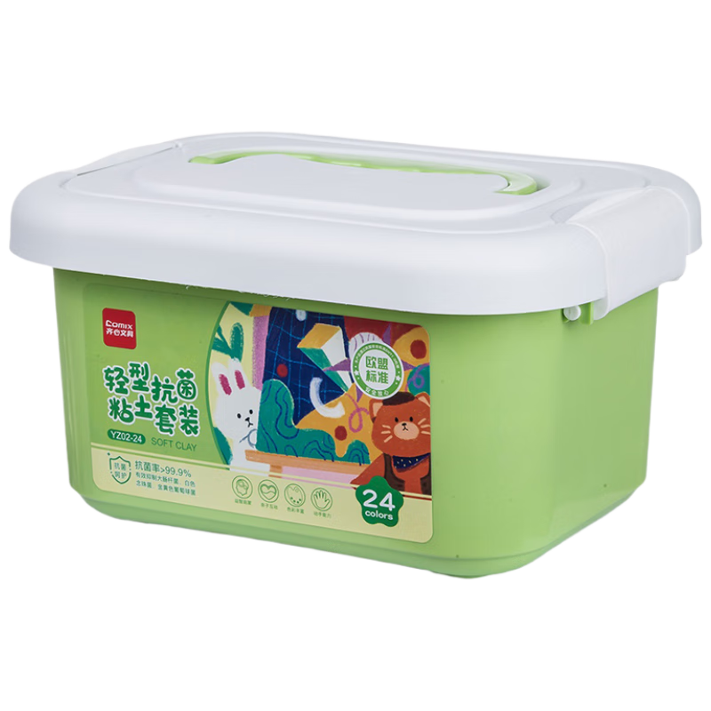 ����(Comix)24ɫ����ճ�� ����������Ƥ���ͯ�ֹ�DIY���ŷ�˱�׼ ��װ�����ɶ�ͯ��һ����YZ02-24 11.99Ԫ