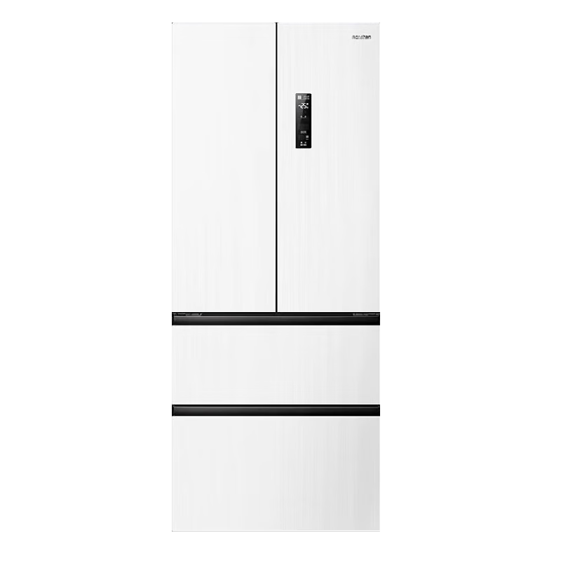 容聲437L法式多門對(duì)開四開門超薄零嵌入式底部散熱家用一級(jí)能效雙變頻風(fēng)冷無霜母嬰冰箱國家補(bǔ)貼20% BCD-437WD3MPQ白