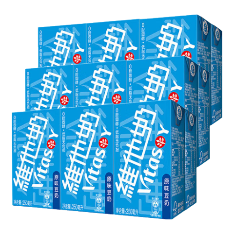 維他奶經(jīng)典原味豆奶 早餐奶 250ml*18盒