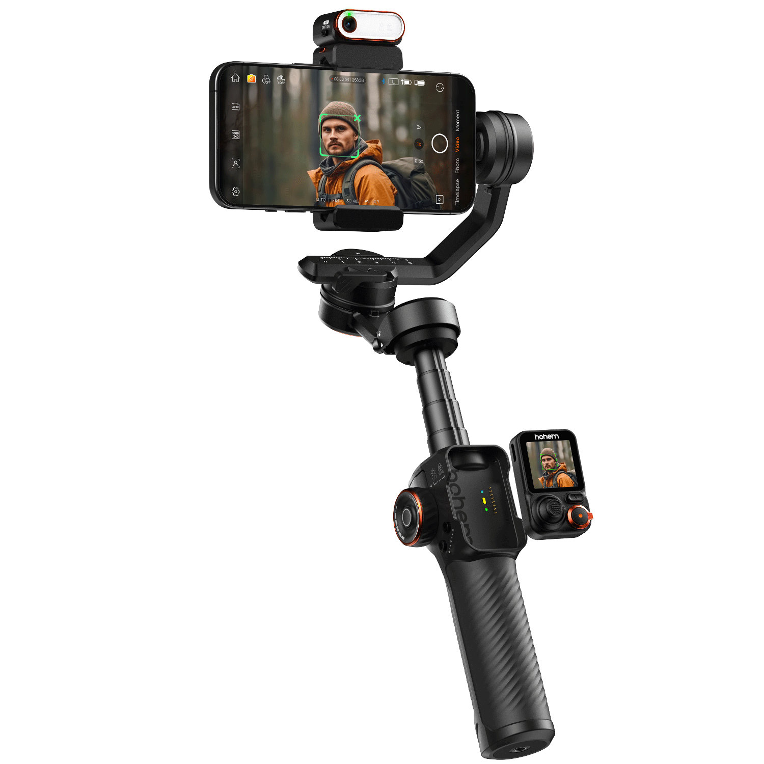 ���׿Խ��hohem��M7 �ֻ���̨�ȶ��� �ֳ���̨����������� ֱ��֧�����ĸ�vlog�������� 2���ʱ� 1399Ԫ