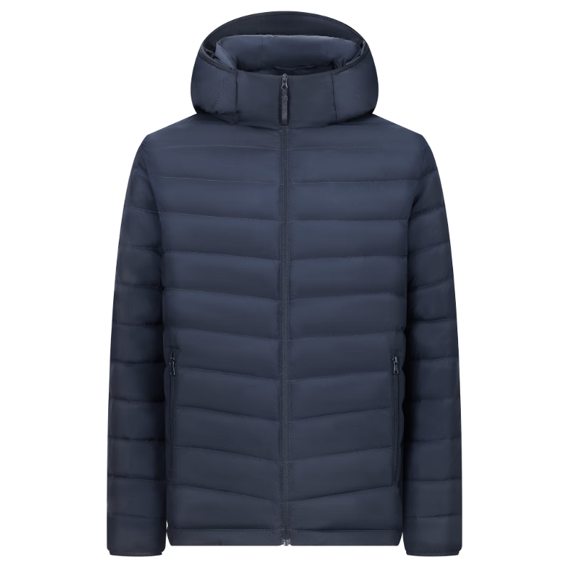 波司登（BOSIDENG）25新款短款轻薄羽绒服男短款90绒三防连帽保暖羽绒内胆B250131007 黑色8056-经典极简风 L 180/100A 体重约140-155斤