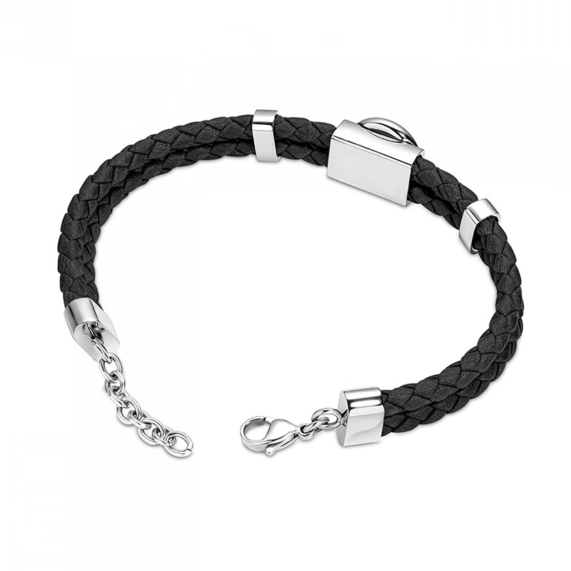 添柏岚（Timberland）男士手链手镯时尚潮流个性编织手绳首饰装饰手环送男友生日礼物 TDAGB0001901