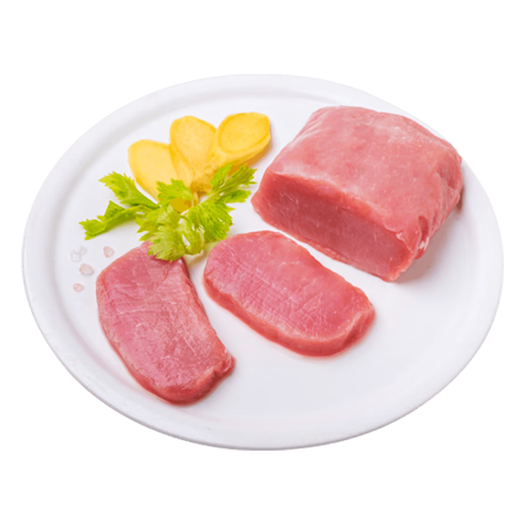 高金食品 里脊肉凈重4斤 冷凍豬里脊肉烤腸食材 豬肉生鮮源頭直發(fā)