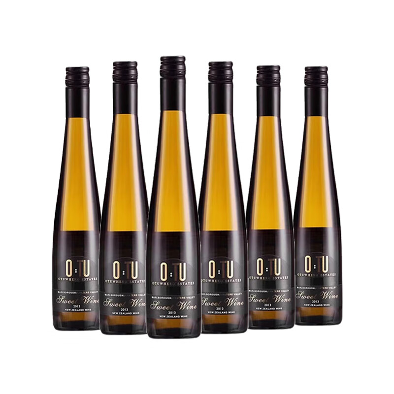 鲸须湾新西兰原瓶进口白葡萄酒马尔堡优途长相思甜白女士小甜酒375ml 甜白*6支