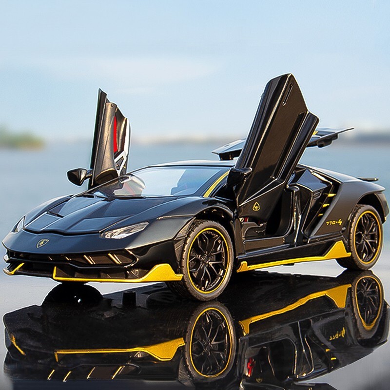 fersoar兰博基尼合金车模1:24汽车模型大号玩具车男孩仿真超跑车模型
