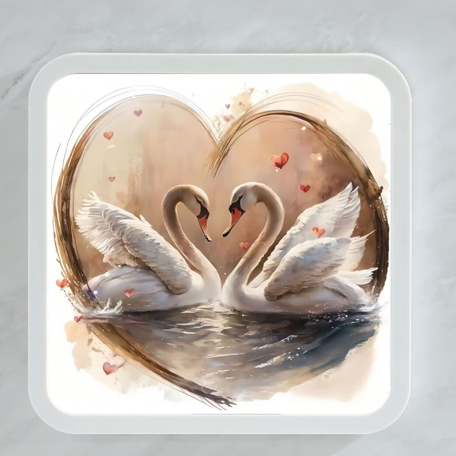 俯界(FUJIE)浴室壁画储物柜卫生间免打孔置物架洗澡放衣服收纳盒 蛇年大吉-39*39 39*39