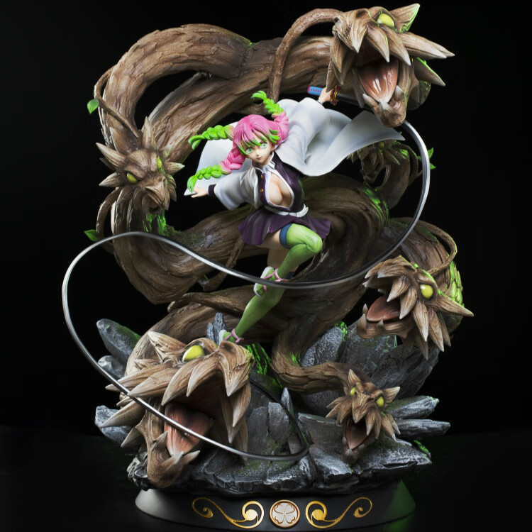 卓狮鬼灭之刃灶门炭治郎我妻善逸蝴蝶忍手办盲盒动漫模型潮玩摆件礼物 Q版摆件 鬼灭之刃盲盒随机发1-2个