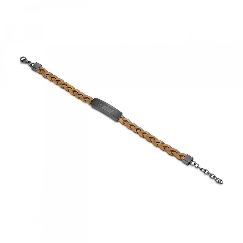 添柏岚(Timberland)男士手链手镯时尚潮流个性编织手绳首饰手环手串送男友生日礼物 TDAGB0002103