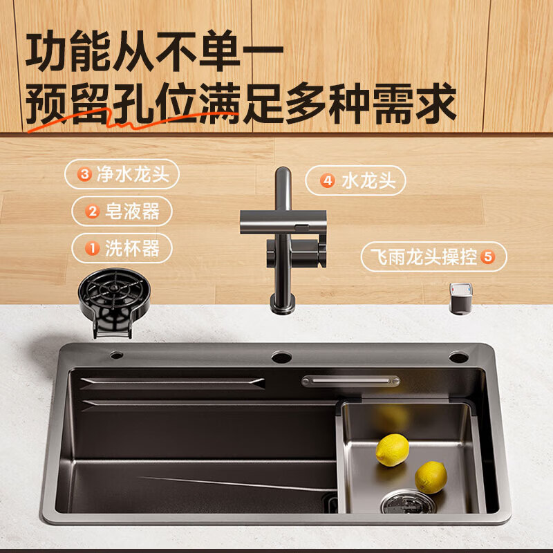 厨房水槽排名前十品牌，这10款耐用抗污，清洗更轻松-图片10
