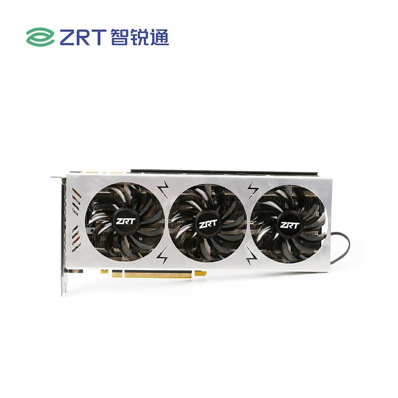 智锐通F81 GTX1080Ti 11G 352bit GDDR5X 3DP+HDMI PCI-E 16x 三风扇 游戏显卡