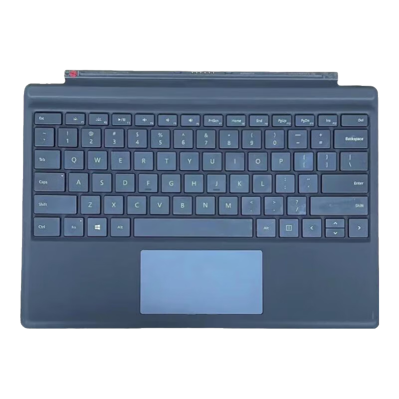 微軟Surface Pro7/7+/6/5/4鍵盤(pán)蓋 磁吸鍵盤(pán) 背光鍵盤(pán) 12.3英寸平板保護套 多功能二合一配件 典雅黑鍵盤(pán)|簡(jiǎn)裝|店保半年