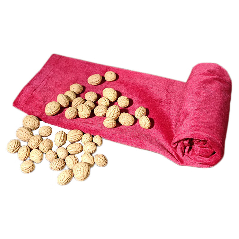 万年灵(WNL)拍打袋养生经络拍打神器桃核敲背肩颈疏通捶打袋家用中老年甩背袋 蓝色单布套