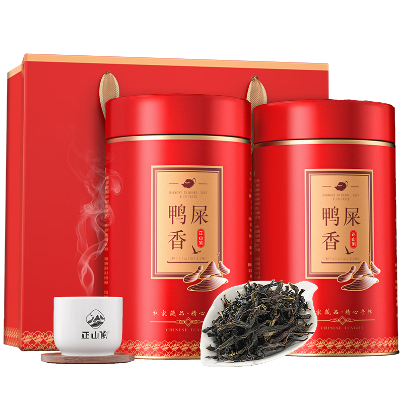 正山頂烏龍茶頂紅鳳凰單樅鴨屎香特級500g足火禮盒茶葉年貨送人禮品