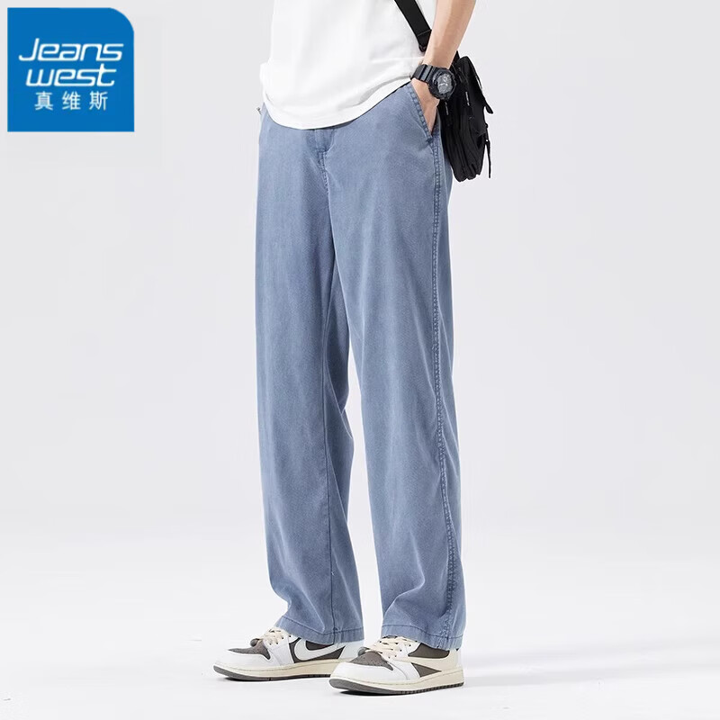 ���ڲ�������ά˹��Jeanswest����˿���п����ļ��������ֱͲţ�п��˶����ưٴ�������ʿ������ ��ɫ 2XL ������150-165�ﴩ��