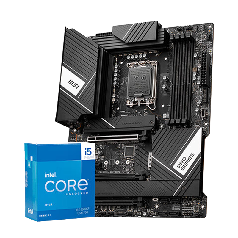 ΢Ӣض  13I5  ΢ǣMSIB760 CPUװȻ Uװ PRO Z790-A WIFI DDR4 I5 13600KF(14600KF)ʵ2499Ԫ