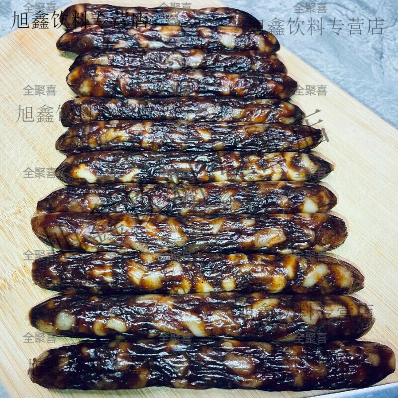 食懷江門鴨肝腸農(nóng)家廣味臘腸廣式香腸廣式鴨肝臘腸煲仔飯麻辣燙 500g 鴨肝臘腸 01-11