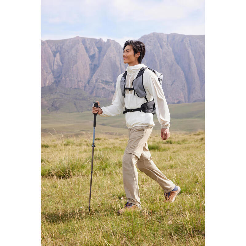 迪卡侬速干裤MH500男士山地徒步可拆卸长裤-5449456