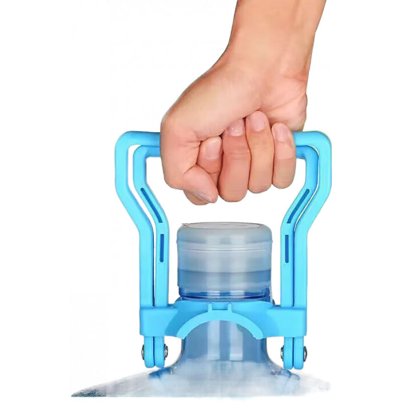 識(shí)易加厚提水器桶裝純凈水大桶礦泉水桶提水神器手提環(huán)把手提桶器提手 加厚款【可提可抬】藍(lán)色2個(gè)裝1ml