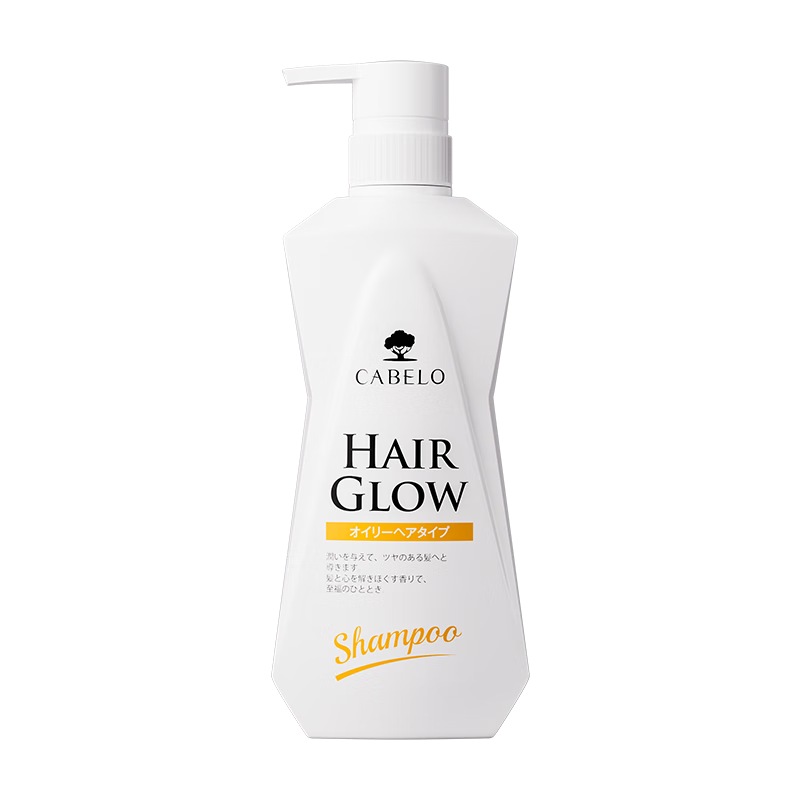 卡蓓诺（CABELO）防脱洗发水 丰盈润养发丝 毛囊堵塞油性脱发适用【日本原装进口】 【控油防脱】油脂旺盛 油性防脱 洗发水 350ml*1瓶
