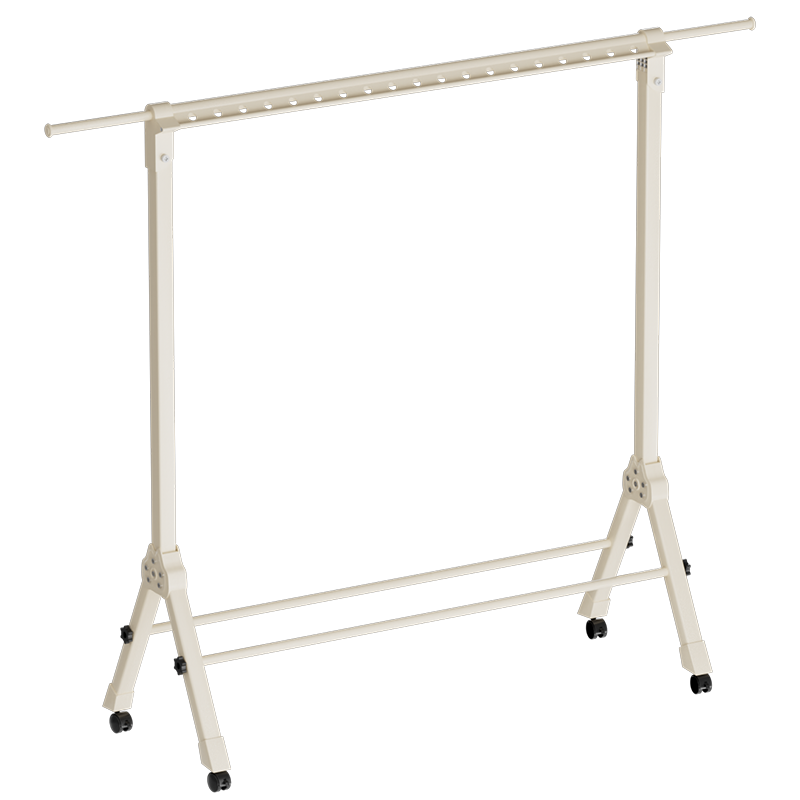 佳帮手伸缩晾衣架落地室内家用阳台卧室不锈钢室外凉伸缩杆式晒被子神器