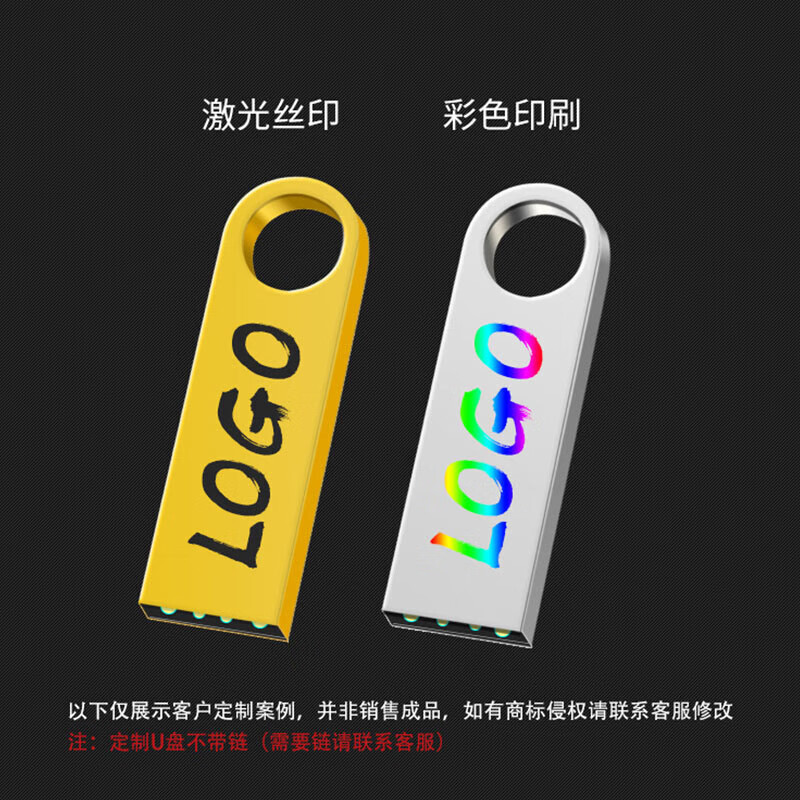 SomnAmbulist【精选】 U盘招投标企业个性金属旋转优盘2.0小容量专业投标专用 银色 16GB