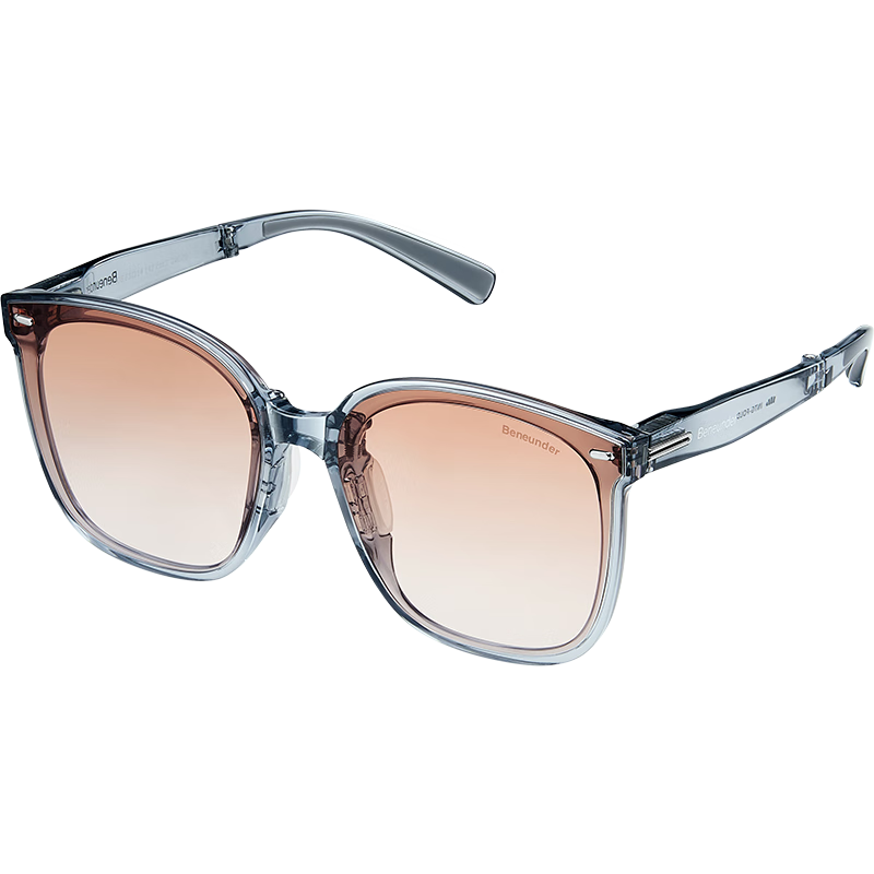 蕉下（beneunder）墨鏡男女防曬太陽(yáng)鏡騎行眼鏡開(kāi)車(chē)專(zhuān)用墨鏡顯氣色方圓大框戶外出游