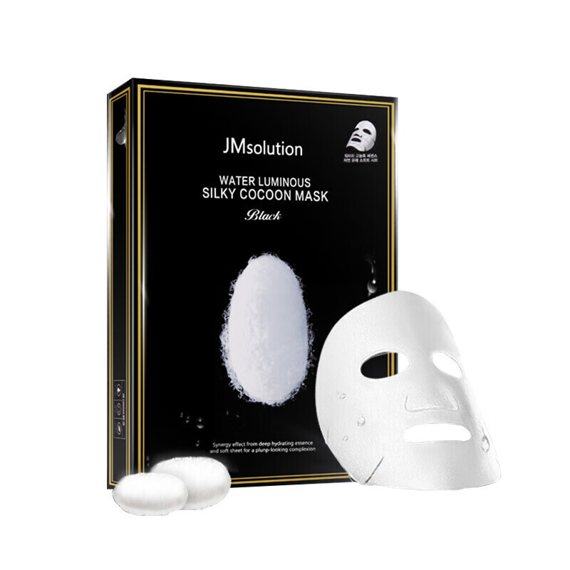 jmsolution肌司研面膜急救水光蚕丝蜂胶蜂蜜海洋珍珠保湿 补水水母提
