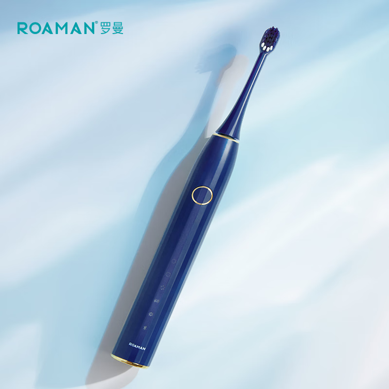 罗曼(roaman) 电动牙刷成人男女情侣款ht20家用防水充电式声波软毛刷
